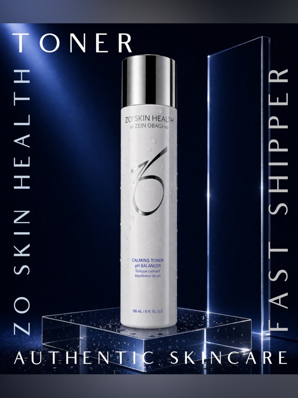 🌿 ZO Calming Toner (Full Size) + Firming Serum vial 💙 ($160 Value)